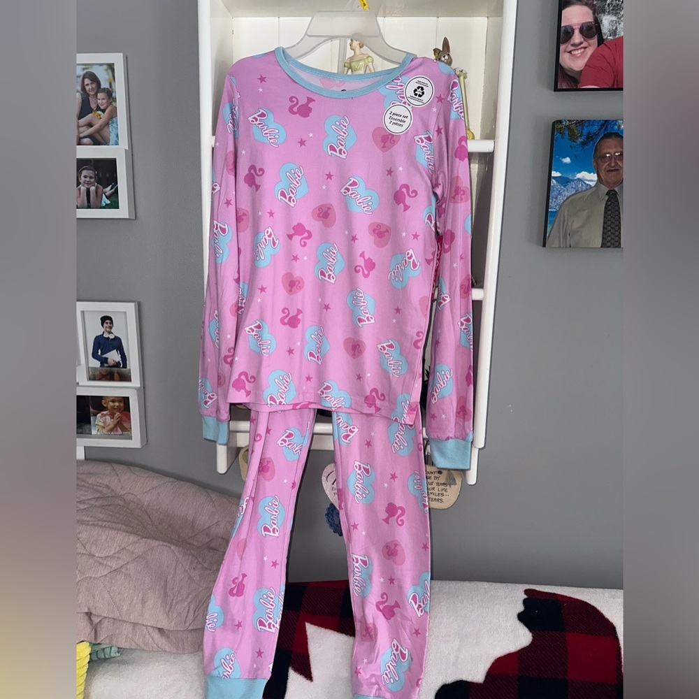 Barbie Pink Kids Pajamas